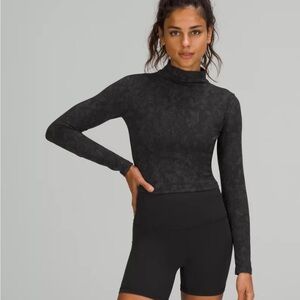 NWT Lululemon All Aligned Mock Neck Long Sleeve